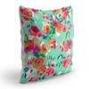sleep nature's Jute Fabric Printed Throw/Pillow, Cushion Covers for Living/Bed Room - Multicolour, 24 X 24 Inch view 2
