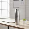 Sizzle Steel Silver Fridge Water Bottle - 1000Ml, Silver view 2