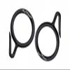 Smart Shophar Plastic Nemani Curtain Ring 1.2 Inches Black Pack of 6 - Durable and Practical Curtain Rings - Quick and Simple Setup, Secure Fastening, Stylish Design view 3