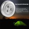EVALUEMART Pack Of 3 Plastic Night LED Light, White, 6.8 Centimeters, 1.7 Centimeters view 3