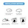 Generic 50 A4 Sheets/Papers White 210 Gsm Thick And White And Black Number Stickers view 4