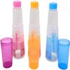 Nayasa Water Bottle with Glass,1300 ml (Set of 3,Multicolor) view 2