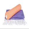 Sathiyas Soft Cotton Bath Towels - Pack of 2 (Lavender, Orange) view 1