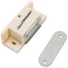 Smart Shophar Steel and Plastic Quick Door Catcher 2.25 Inches Silver White Cream, Pack of 24 / Heavy Duty Magnet Door Holder/Strong Magnetic Door Mounted Stopper Wardrobe Bottom Edges view 3