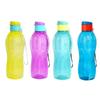 Signoraware Fliptop Aqua BPA Free Plastic Bottle | Airtight | freezer safe | Perfect for Storing Cold beverages During home & Office time | School & Office Use (500ml x 4 | Set of 4 | MultiColour) view 1