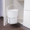 Planet Stainless Steel Bin Holder/Dustbin Holder/Garbage Bin/Dust Bin Storage Rack/Dustbin Holder for Kitchen Cabinet/Dust Bin Holder for Modular Kitchen (10 Inches, Pack of 1) view 4