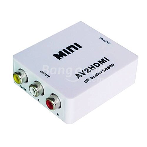 VIAXOS Mini Composite AV to HDMI HD Digital Video AV2HDMI Converter HDV M615