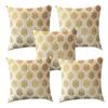 Pink Parrot- Square Throw Pillow CushionCover Cushion Case Sofa Chair Seat Pillowcase 16 X 16 Inches Set of 5 view 1