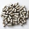 NavaHome Basics 100 Pcs Twist on RG6 F Type Coaxial Cable Connector Plugs Brass materials Singnal Line connector Copper Galvanized view 2