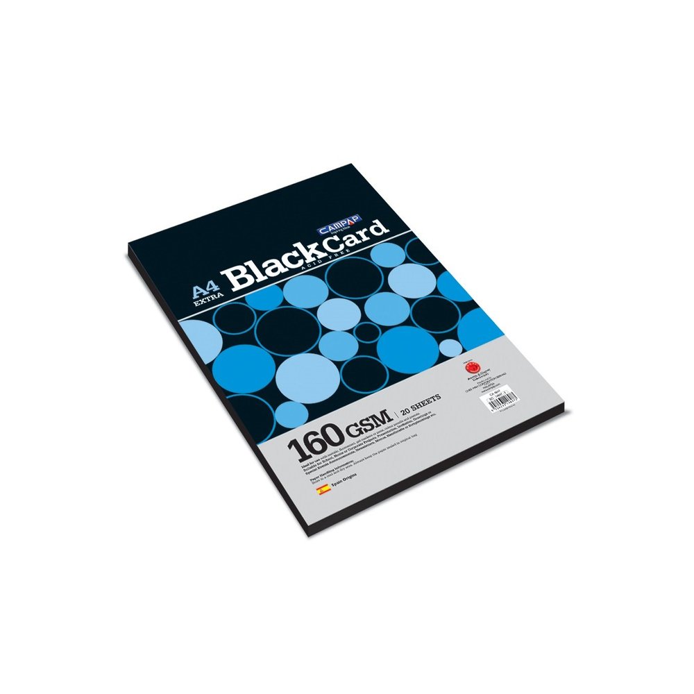 Campap A4 Extra Black Sheets (Pack of 2)