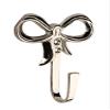 HOBKNOBS (Set of 2 Heavy Bow Nickel Plated Multipurpose Wall/Wooden Mounted Hook Hanger - Silver.. view 2