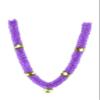 Daedal crafters Violet One Meter Garland, Decorative Mala for God Idols & Photo Frames Handmade Garland (50cmx50cm) view 1