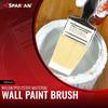 Spartan 2" (50mm) Wall Paint Brush | Acrylic Nylon/Polyester Material | Durable Thickness, Triple Boil Bristles, Long Bristles | Suitable for Wall Painting, White Wash (Pack of 4, Black) view 4