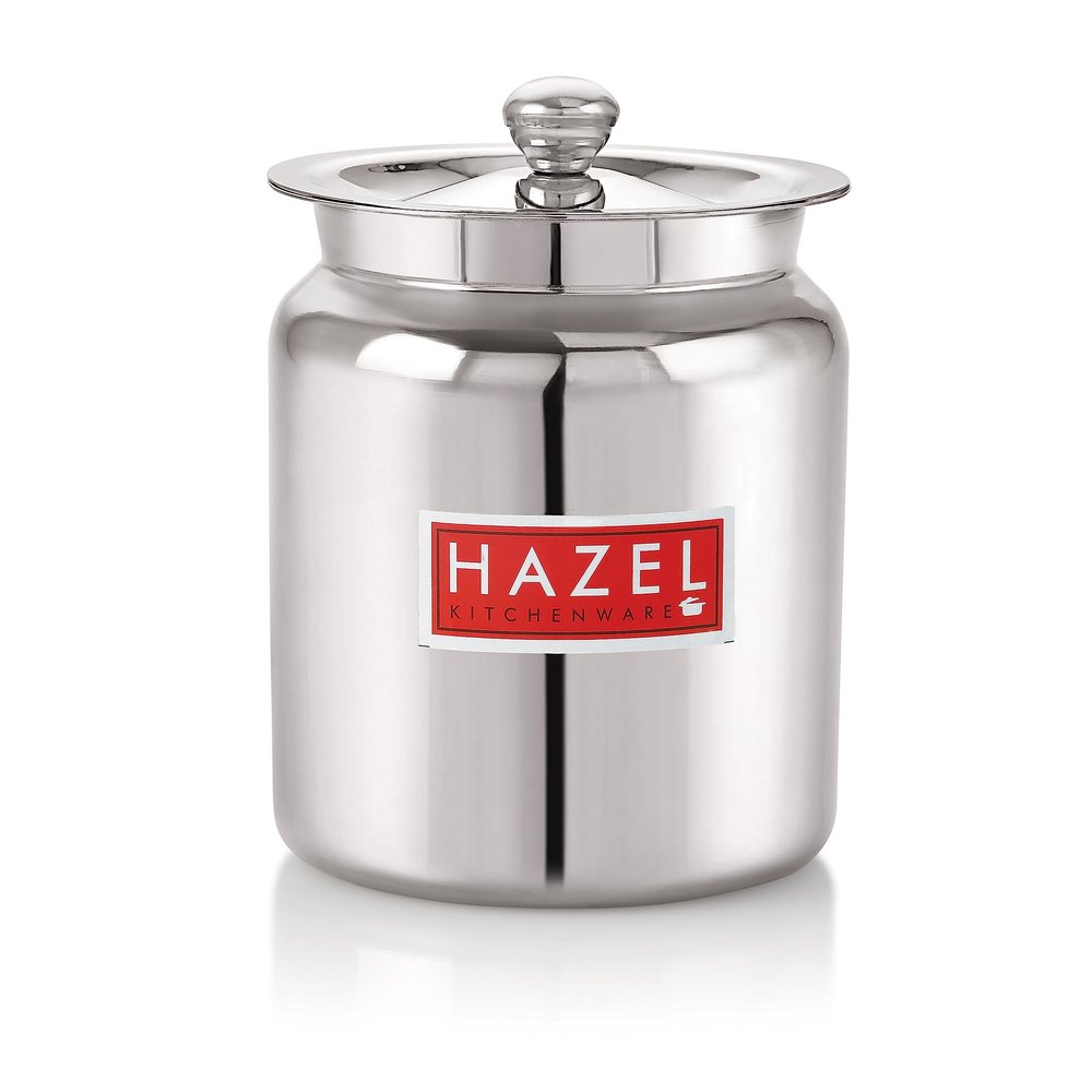HAZEL 600 ML Stainless Steel Oil and Ghee Container for Kitchen | Multipurpose Oil Container