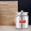 HAZEL 600 ML Stainless Steel Oil and Ghee Container for Kitchen | Multipurpose Oil Container view 3