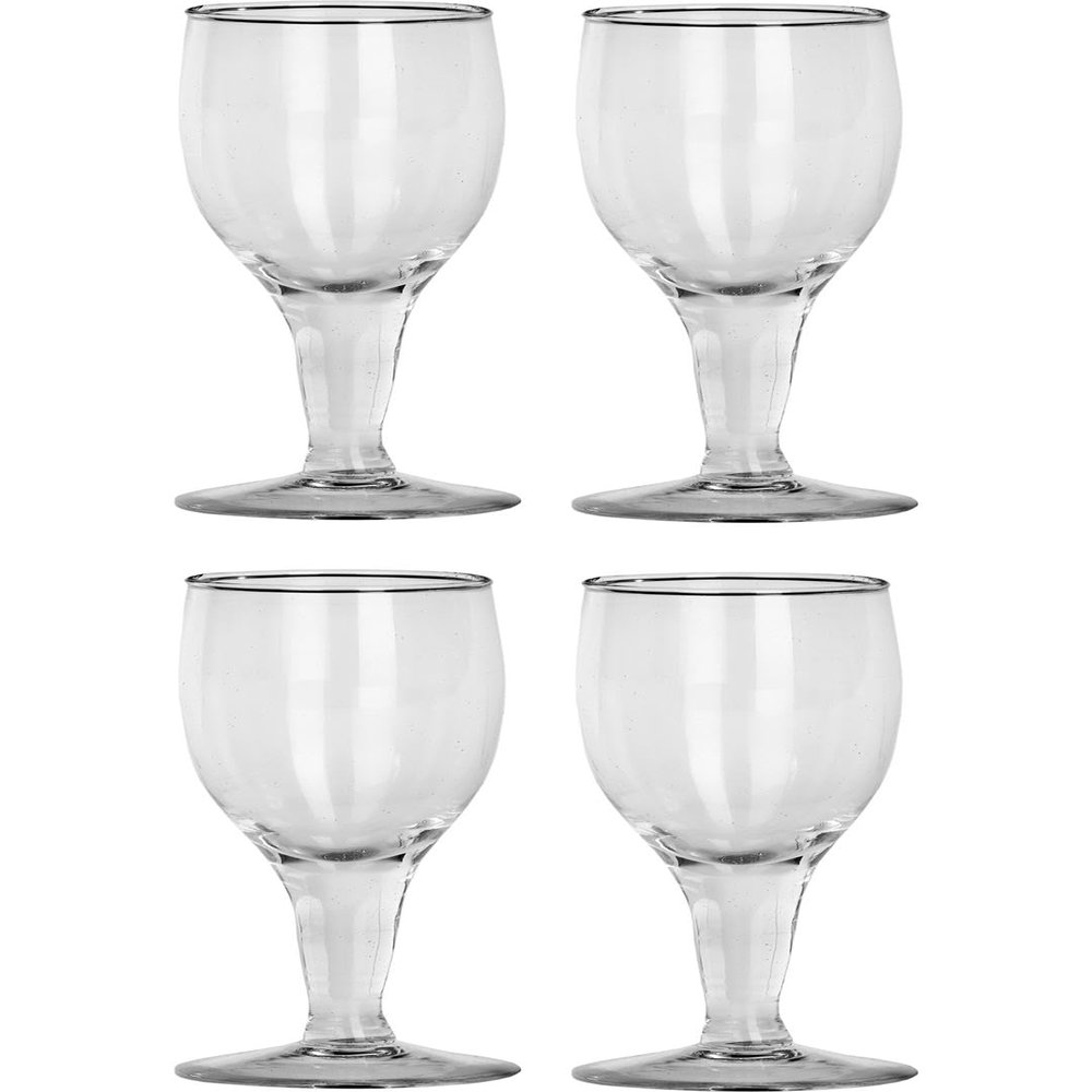 Somil Beautiful Wine Glasses for Memorable Moments, 180 ml, Capacity, Pack of 4, Size: 13.5 X 6 X 6 Cm