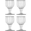 Somil Beautiful Wine Glasses for Memorable Moments, 180 ml, Capacity, Pack of 4, Size: 13.5 X 6 X 6 Cm view 1