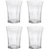 Somil Clear Elegance: Timeless Glass Designs for Every Occasion, 200 ml, Capacity, Pack of 4, Size: 12 X 6.5 X 6.5 Cm view 1
