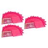 DMS RETAIL Single Packing Pink Saree Cover 6 Pcs Combo - Wedding Saree Cover/Lehenga Cover/Suit Box Cover/Saree Organiser view 2