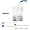 Somil Clear Elegance: Timeless Glass Designs for Every Occasion, 300 ml, Capacity, Pack of 4, Size: 12 X 7 X 7 Cm view 4