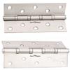 Smart Shophar Stainless Steel Bearing Hinge 5X1.25X2.5 Inches Silver Pack of 6 view 2
