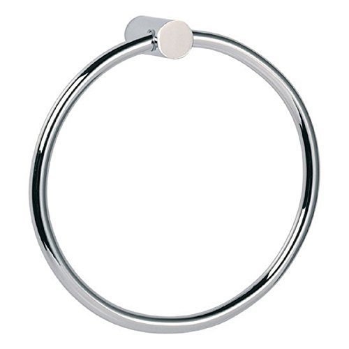 Diamond Towel Ring in Stainless Steel (Pack of 2)