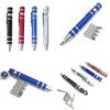 Diy Crafts 7156 Aluminum Precision Screwdriver Set Pen Style Mini Torx Slotted, Multicolor view 1