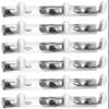 SMART SHOPHAR Trums Wall Hook 3 Legs Silver, Pack of 6 / Modern Design Hook Hanger for Hanging Keys, Cup, Coat, Hat, Dress Kitchens Towel in Bathroom Office/Screws with Plastic Plugs view 1