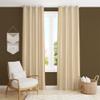 FRESH FROM LOOM Plain Curtains for Door 9 Feet Long | Curtain for Big Window | Yarn Weaved Parda | Modern Parde for Living Room Bedroom | Screens with Eyelet Ring | Hypoallergenic (Cream, 1pc only) view 1