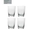 Somil Clear Elegance: Timeless Glass Designs for Every Occasion, 350 ml, Capacity, Pack of 4, Size: 12 X 7 X 7 Cm view 1
