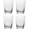 Somil Clear Elegance: Timeless Glass Designs for Every Occasion, 350 ml, Capacity, Pack of 4, Size: 12 X 7 X 7 Cm view 2