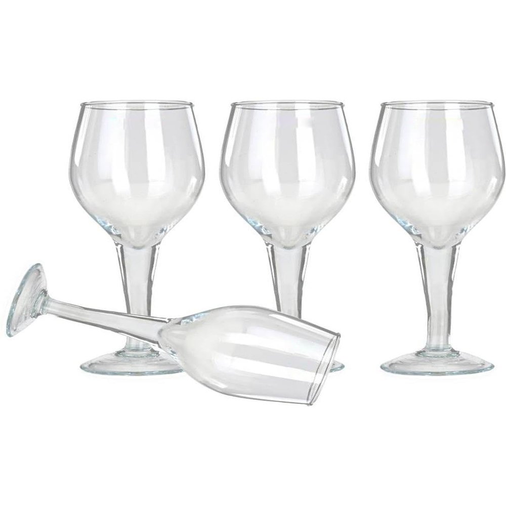Somil Beautiful Wine Glasses for Memorable Moments, 250 ml, Capacity, Pack of 4, Size: 16 X 6.5 X 6.5 Cm