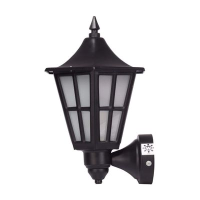 WHITERAY Waterproof Indoor Outdoor Wall Lamp/Sconce Metal Lighting Exterior Gate/Garden Ceiling Light Lamp for Home, Restaurants (Bulb Not Included) -Black (1)