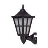 WHITERAY Waterproof Indoor Outdoor Wall Lamp/Sconce Metal Lighting Exterior Gate/Garden Ceiling Light Lamp for Home, Restaurants (Bulb Not Included) -Black (1) view 1
