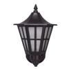 WHITERAY Waterproof Indoor Outdoor Wall Lamp/Sconce Metal Lighting Exterior Gate/Garden Ceiling Light Lamp for Home, Restaurants (Bulb Not Included) -Black (1) view 3