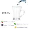 Somil Clear Elegance: Timeless Glass Designs for Every Occasion, 250 ml, Capacity, Pack of 4, Size: 14 X 9.5 X 7 Cm view 4