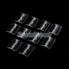 Acrylic Piano Door Continuous Hinges Plexiglass (45x38mm, Clear) - Pack of 10 view 1