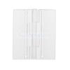 Acrylic Piano Door Continuous Hinges Plexiglass (45x38mm, Clear) - Pack of 10 view 3