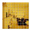 Wall1ders 100 Squares Chips (3 cm Each) Mirror Stickers for Wall. (Golden1)(Acrylic) view 1