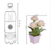 Pindia Decorative Artificial White Rose Flower Plant with Pot for Home & Office Decor-13 * 13 * 23 (cms) view 4