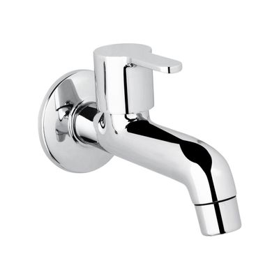 Kamal Brass Bib Cock Fusion (Silver, Pack of 1)