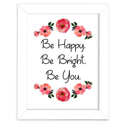 TiedRibbons Inspirational framed quotes for bedroom with frame