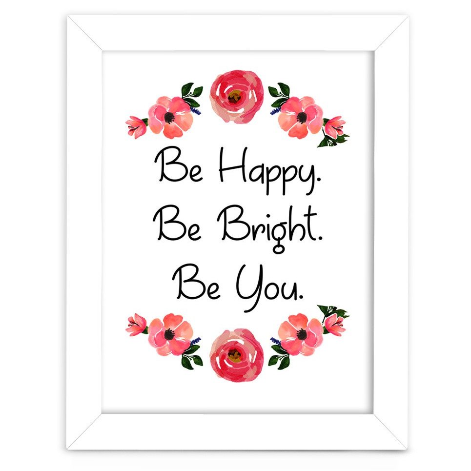 TiedRibbons Inspirational framed quotes for bedroom with frame