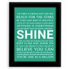 TIED RIBBONS Inspirational Quotes Wall Frames Motivational Quotes Wall Posters with Frames for Home Office kids Room Mom Girls Living Room Bedroom Study Room Classroom view 1
