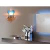 Somil Modern Design Colorful Golden Metal Wall Lamp with Hand Decorated Glass Shade view 3