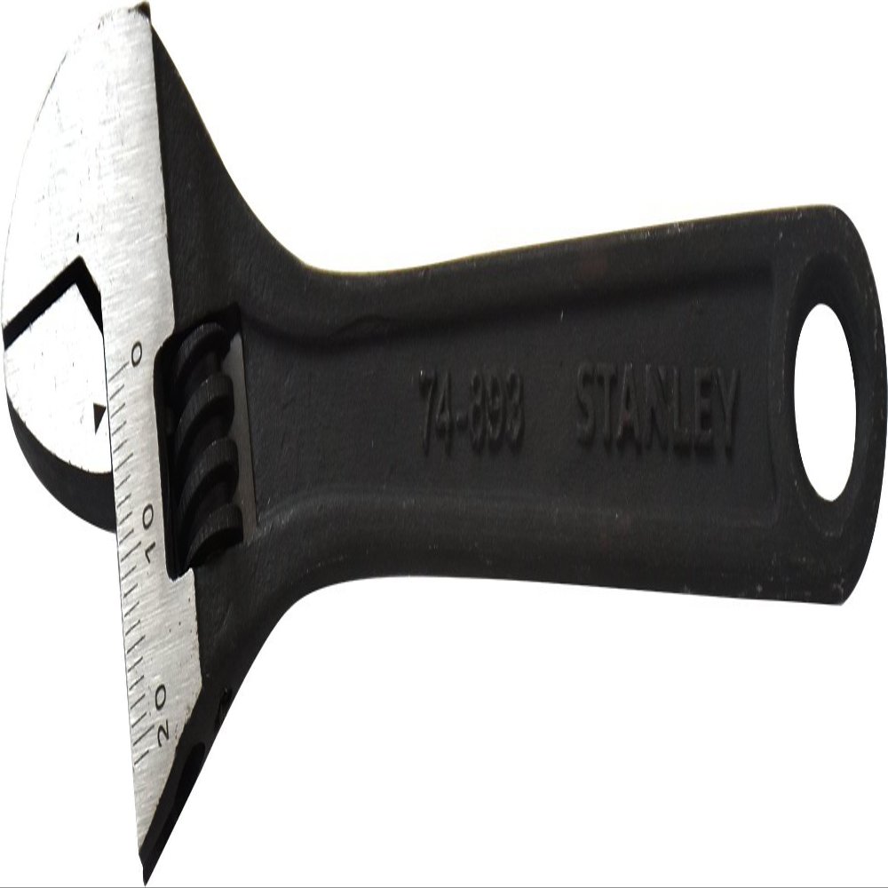 Stanley STMT74893-8 150mm Adjustable Wrench (Black, Phosphate Finish)