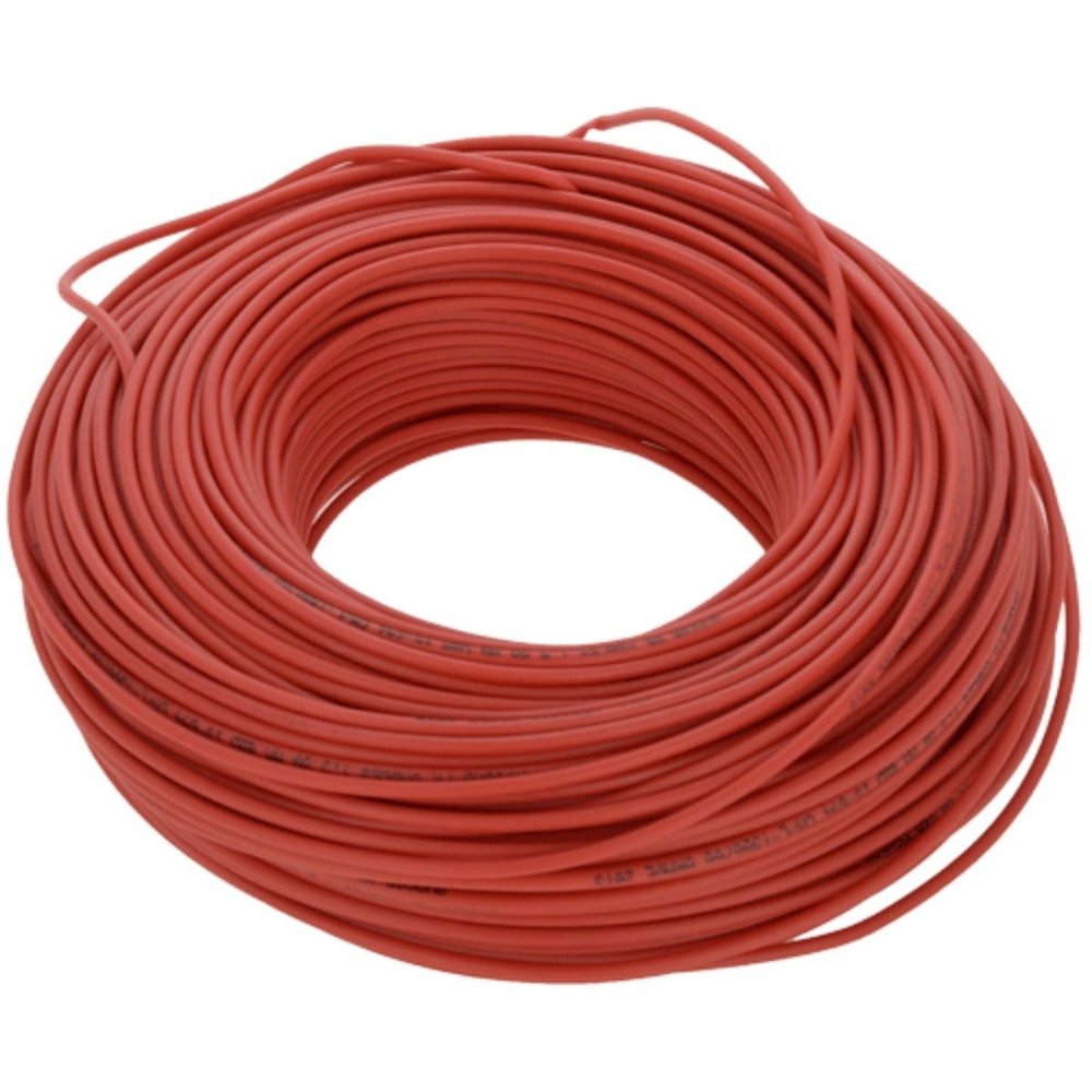 SunFlex 1 Sq. mm PVC Wire 90 mtr - Red