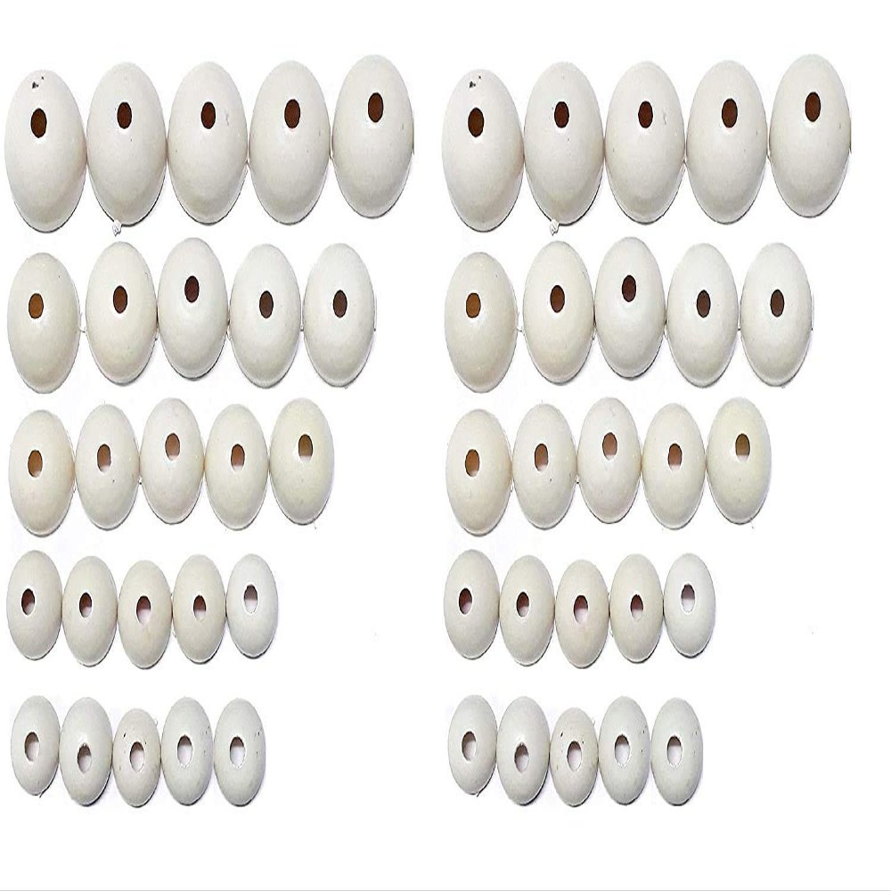 AM Plastic Jhumka Base Medium Size in Dome Shape for Jewellery Making & Thread Wrapped Jewellery