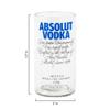 KAVI Absolut Recycled Glasses, Pack of 1pcs, 500ml, 7.62cm Dia, Bar Glass for Drinking Bourbon, Whisky, Scotch, Cocktails view 4
