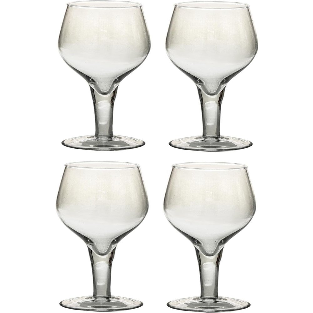 Somil Beautiful Wine Glasses for Memorable Moments, 250 ml, Capacity, Pack of 4, Size: 16 X 6.5 X 6.5 Cm